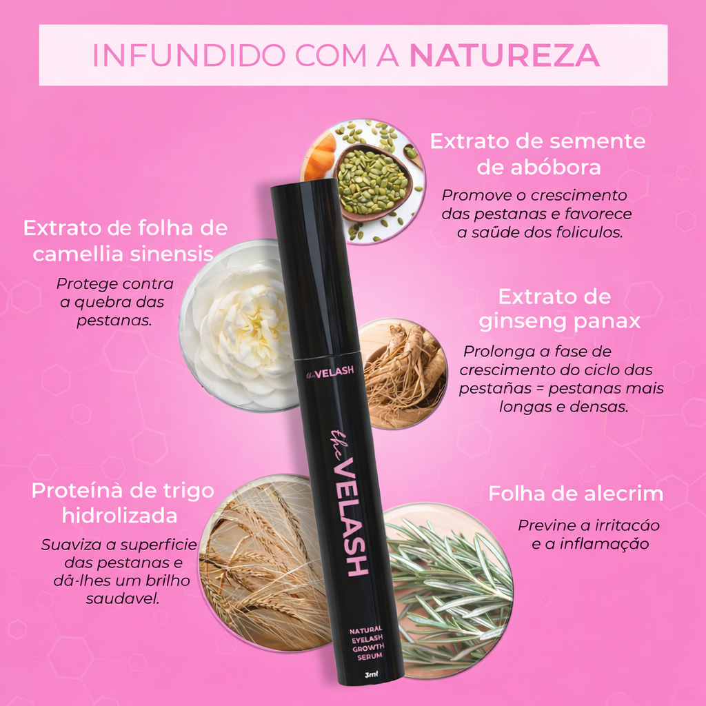 Sérum de Crescimento de Pestanas theVELASH