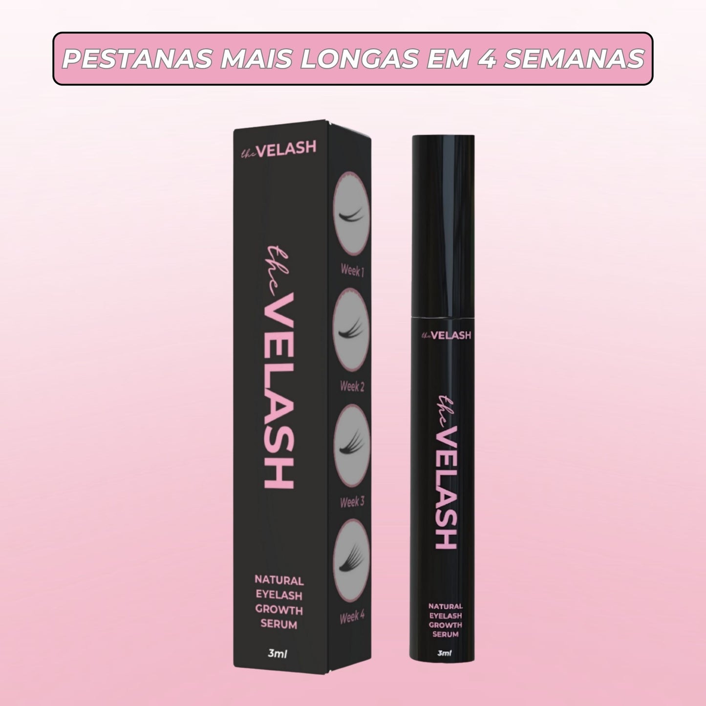 Sérum de Crescimento de Pestanas theVELASH