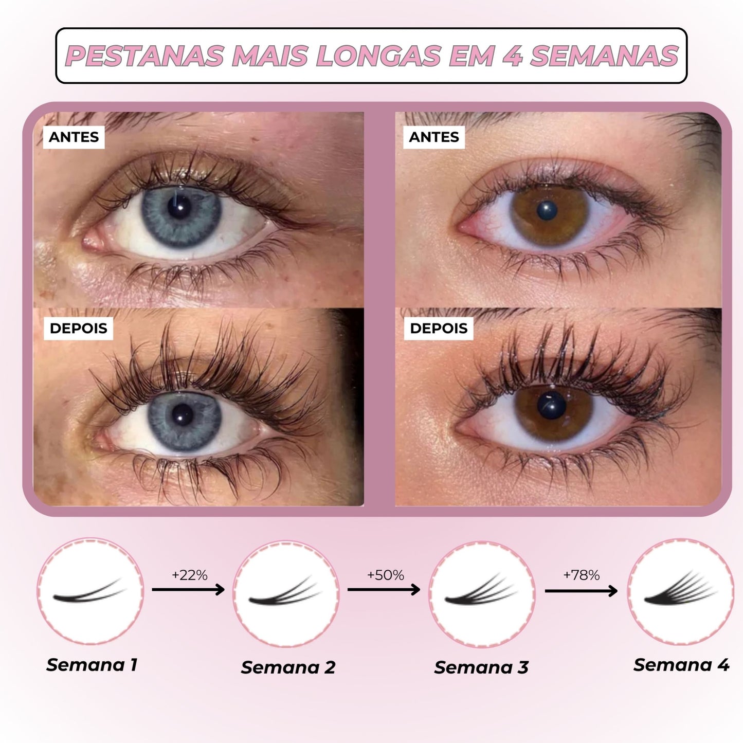 Sérum de Crescimento de Pestanas theVELASH